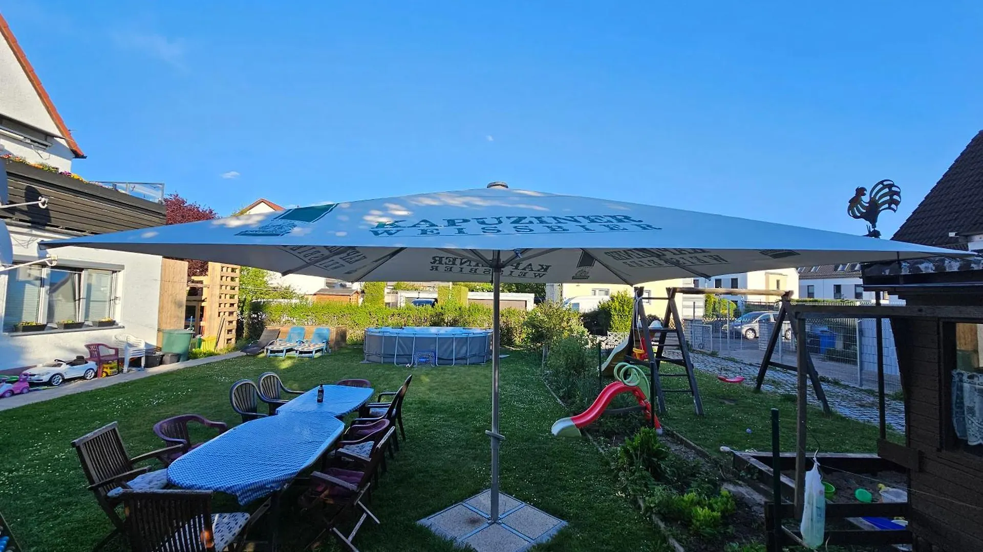 Rk79 Ferienwohung Mit 4 Zimmer, Garten Und Pool Naehe Klinikum U-Bahn & S-Bahn Zum Messegelaende Nuernberg Fürth Germania